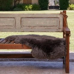 Unshorn Sheepskin Grey 2 ft. x 3 ft. Animal Shape Area Rug by Home Decorators Collection -Zamma Home Decorators Shop grey home decorators collection area rugs l201470000o2600 31 1000