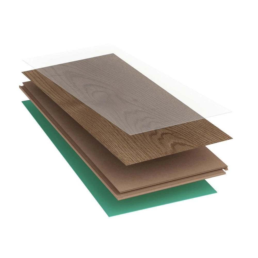 Hillsburn Oak 12 mm T x 7.56 in. W Waterproof Laminate Wood Flooring (15.95 sq. ft./Case) by Home Decorators Collection 6 Hillsburn Oak 12 mm T x 7.56 in. W Waterproof Laminate Wood Flooring (15.95 sq. ft./Case) by Home Decorators Collection - Image 6