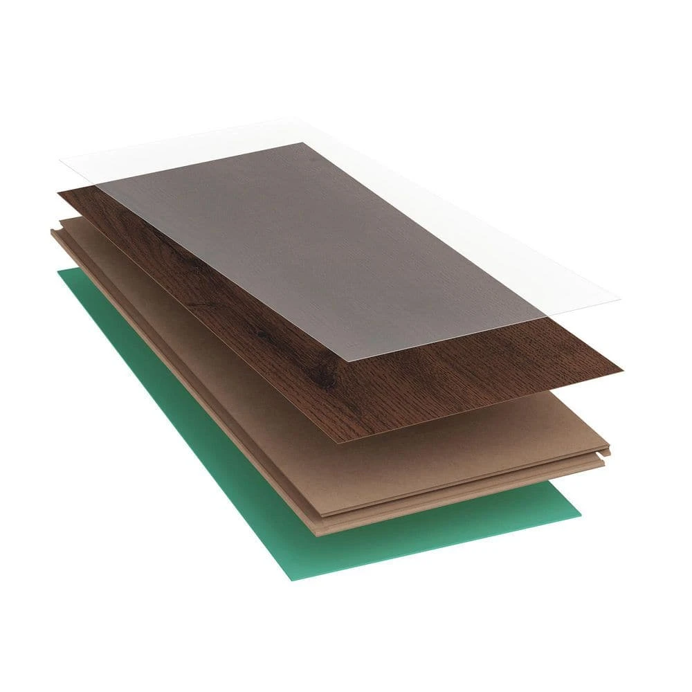 Hunting Trail Oak 12 mm T x 7.56 in. W Waterproof Laminate Wood Flooring (15.95 sq. ft./Case) by Home Decorators Collection 5 Hunting Trail Oak 12 mm T x 7.56 in. W Waterproof Laminate Wood Flooring (15.95 sq. ft./Case) by Home Decorators Collection - Image 5