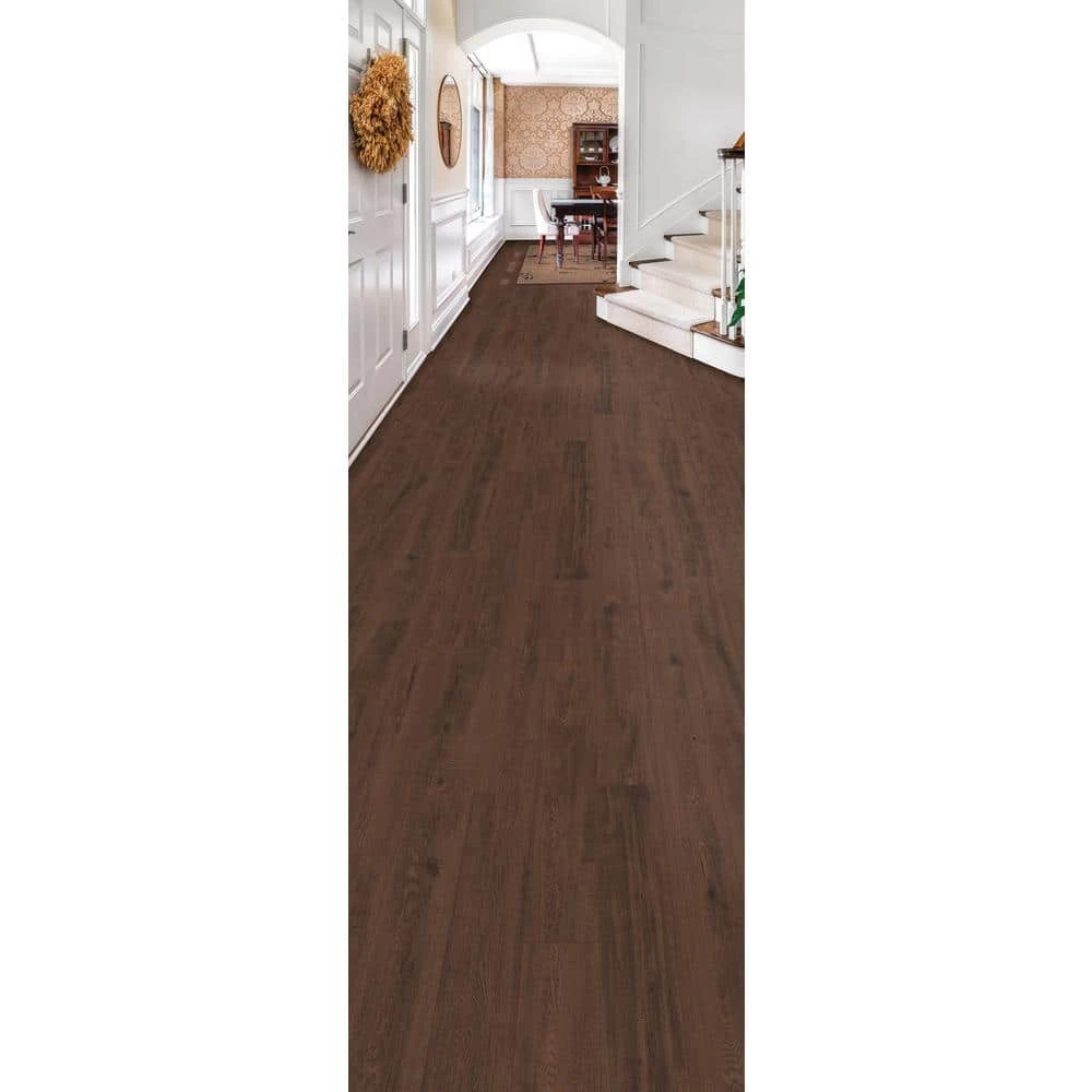 Hunting Trail Oak 12 mm T x 7.56 in. W Waterproof Laminate Wood Flooring (15.95 sq. ft./Case) by Home Decorators Collection 2 Hunting Trail Oak 12 mm T x 7.56 in. W Waterproof Laminate Wood Flooring (15.95 sq. ft./Case) by Home Decorators Collection - Image 2