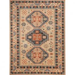 Canan Ivory 8 ft. x 10 ft. Medallion Area Rug by Home Decorators Collection