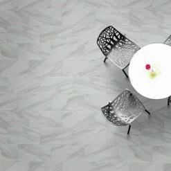 Kolasus 12 in. x 24 in. Matte Porcelain Stone Look Floor and Wall Tile (16 sq. ft./Case) by Home Decorators Collection -Zamma Home Decorators Shop kolasus white matte home decorators collection porcelain tile nhdkolwhi1224 4f 1000