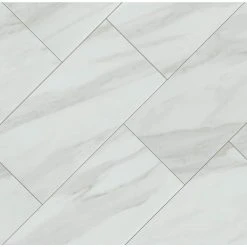 Kolasus 12 in. x 24 in. Polished Porcelain Stone Look Floor and Wall Tile (16 sq. ft./Case) by Home Decorators Collection -Zamma Home Decorators Shop kolasus white polished home decorators collection porcelain tile nhdkolwhi1224p 44 1000