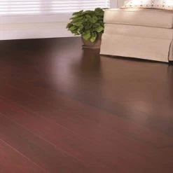 Strand Woven Mahogany 3/8 in. T x 5-1/8 in. W x 72 in. L Engineered Click Bamboo Flooring by Home Decorators Collection -Zamma Home Decorators Shop mahogany home decorators collection bamboo flooring hd13006a 44 1000