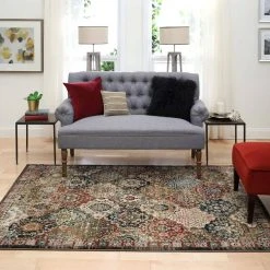 Patchwork Multi 5 ft. x 7 ft. Medallion Area Rug by Home Decorators Collection -Zamma Home Decorators Shop multi home decorators collection area rugs 550011 31 1000
