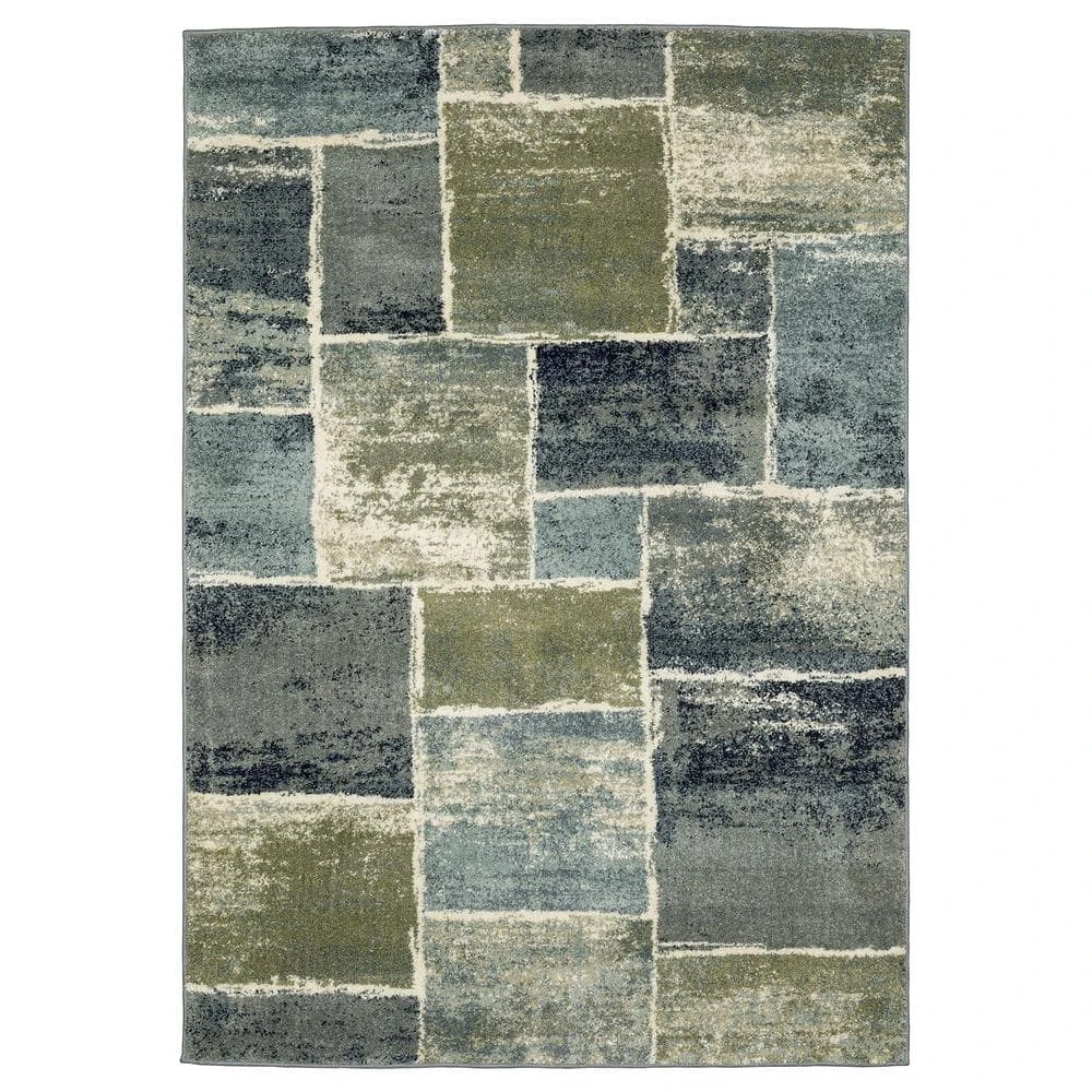 Bartlett Multi 8 ft. x 10 ft. Block Area Rug by Home Decorators Collection 1 Bartlett Multi 8 ft. x 10 ft. Block Area Rug by Home Decorators Collection
