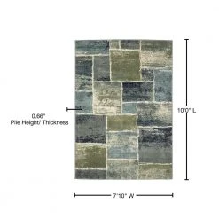 Bartlett Multi 8 ft. x 10 ft. Block Area Rug by Home Decorators Collection 11 Bartlett Multi 8 ft. x 10 ft. Block Area Rug by Home Decorators Collection -Zamma Home Decorators Shop multi home decorators collection area rugs 592982 76 1000