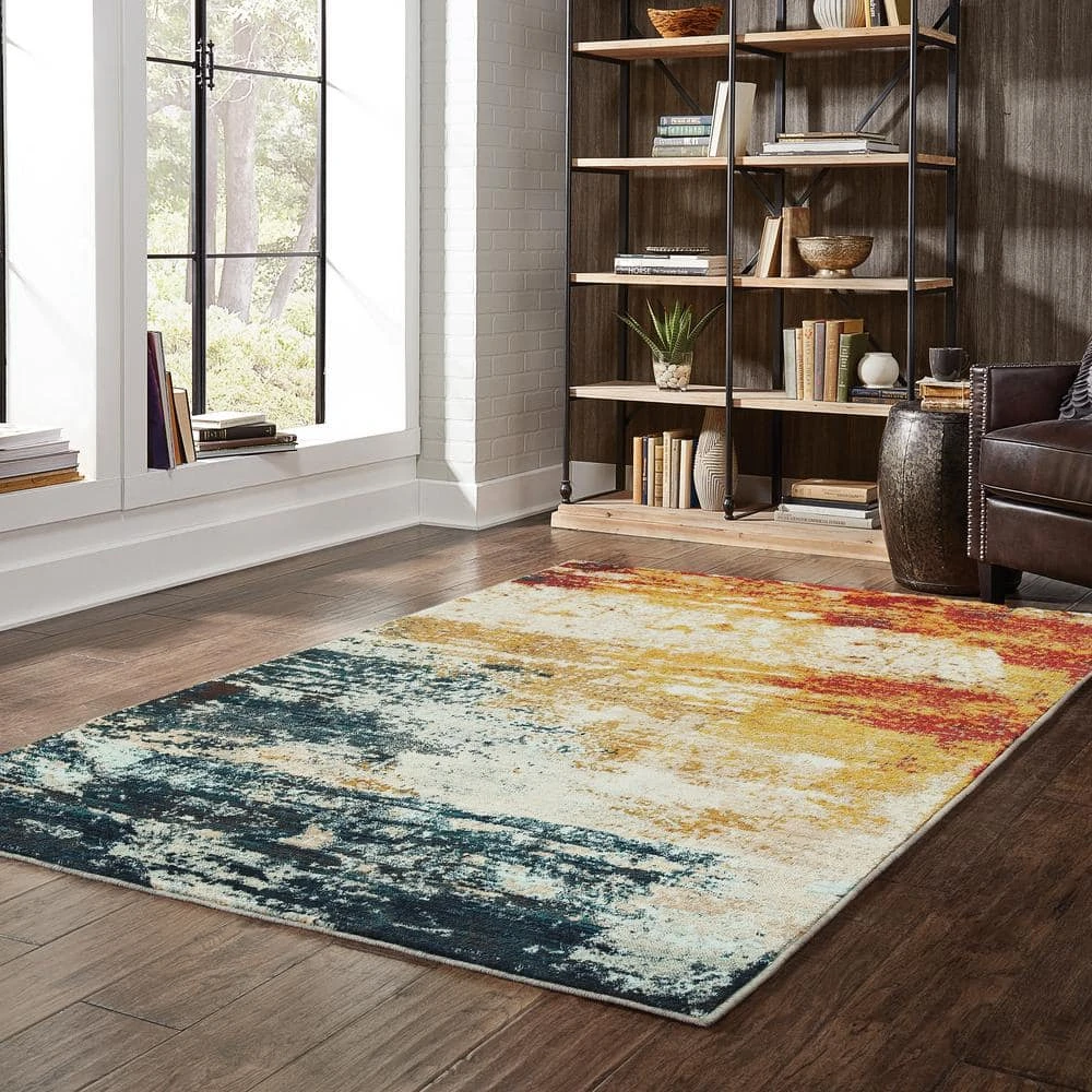 Dusk Multi 5 ft. x 8 ft. Area Rug by Home Decorators Collection 2 Dusk Multi 5 ft. x 8 ft. Area Rug by Home Decorators Collection - Image 2