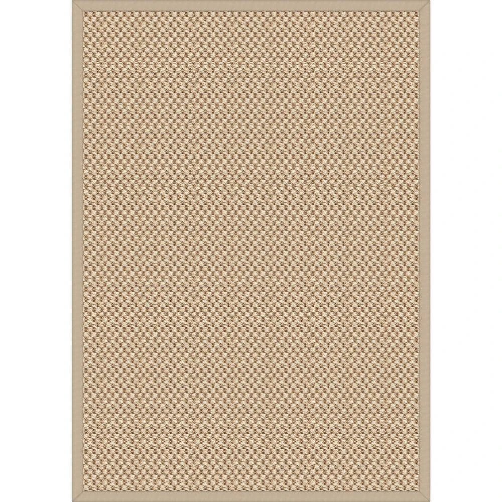 Safi Natural 5 ft. x 7 ft. Solid Area Rug by Home Decorators Collection 1 Safi Natural 5 ft. x 7 ft. Solid Area Rug by Home Decorators Collection