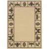 Modesto Natural Multi 8 ft. Indoor/Outdoor Area Rug by Home Decorators Collection