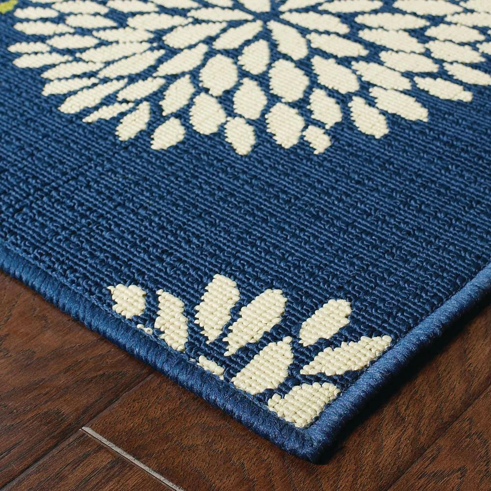 Aster Navy 5 ft. x 8 ft. Area Rug by Home Decorators Collection 9 Aster Navy 5 ft. x 8 ft. Area Rug by Home Decorators Collection - Image 9