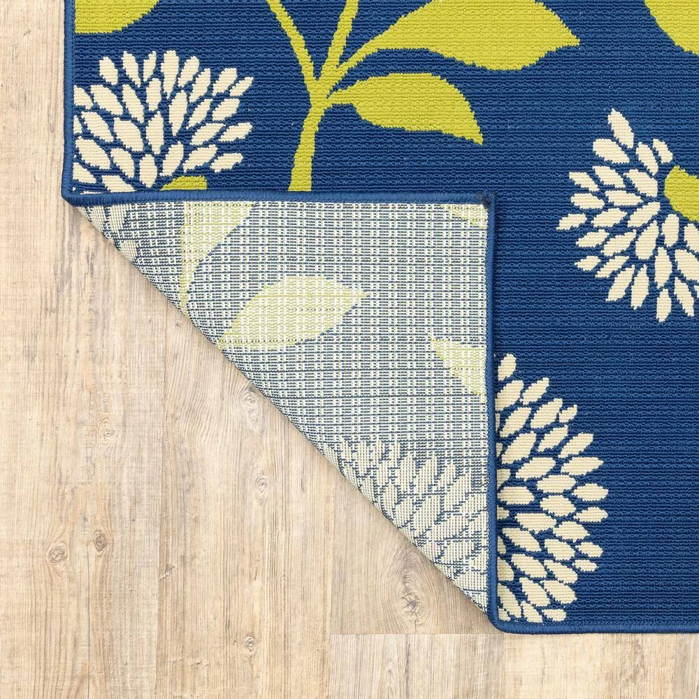 Aster Navy 5 ft. x 8 ft. Area Rug by Home Decorators Collection 6 Aster Navy 5 ft. x 8 ft. Area Rug by Home Decorators Collection - Image 6