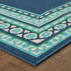 Tonga Navy 8 ft. x 11 ft. Indoor/Outdoor Area Rug by Home Decorators Collection -Zamma Home Decorators Shop navy home decorators collection outdoor rugs 9526850320 1d 1000