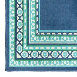 Tonga Navy 8 ft. x 11 ft. Indoor/Outdoor Area Rug by Home Decorators Collection -Zamma Home Decorators Shop navy home decorators collection outdoor rugs 9526850320 44 1000