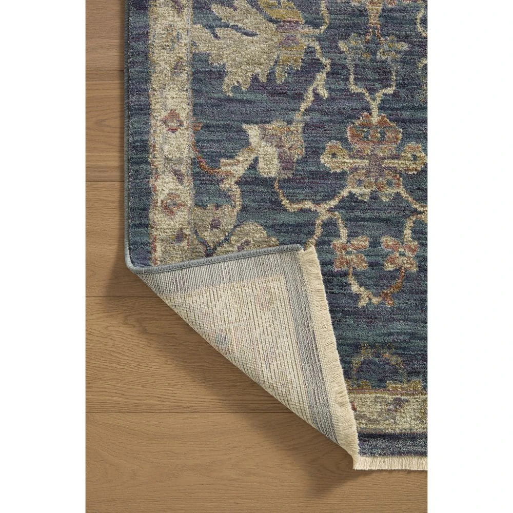 Greta Navy/Rust 7 ft. 10 in. x 10 ft. Oriental Polyester Area Rug by Home Decorators Collection 5 Greta Navy/Rust 7 ft. 10 in. x 10 ft. Oriental Polyester Area Rug by Home Decorators Collection - Image 5
