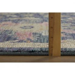 Greta NAVY / RUST 2 ft. 7 in. x 4 ft. Abstract Polyester Area Rug by Home Decorators Collection -Zamma Home Decorators Shop navy rust home decorators collection area rugs 885369576225 1d 1000