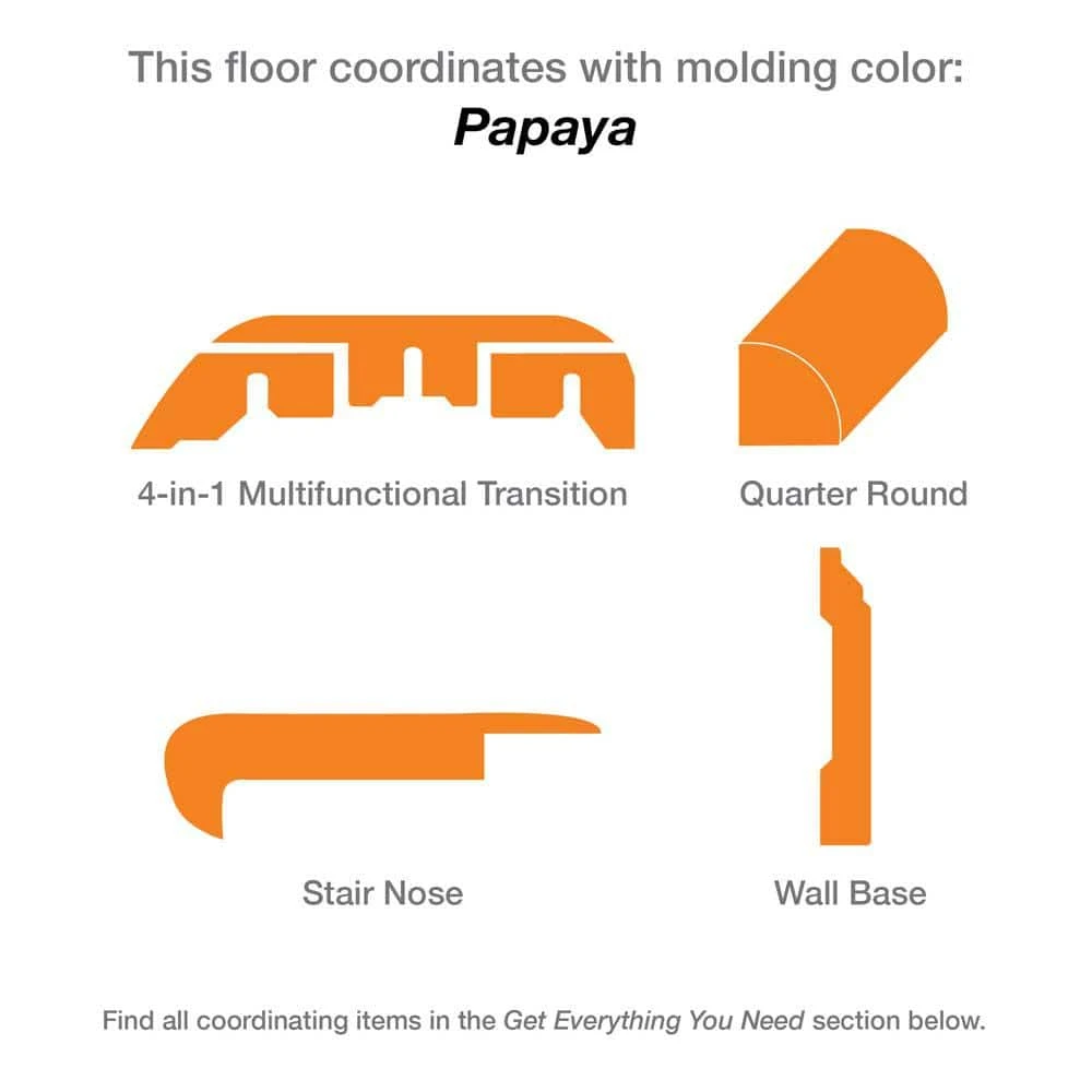 Nobelford Oak 12 mm T x 7.56 in. W Waterproof Laminate Wood Flooring (15.95 sq. ft./Case) by Home Decorators Collection 10 Nobelford Oak 12 mm T x 7.56 in. W Waterproof Laminate Wood Flooring (15.95 sq. ft./Case) by Home Decorators Collection - Image 10