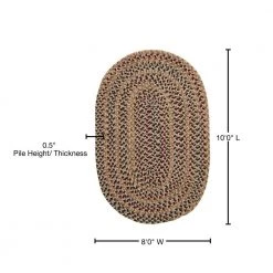Winchester Oatmeal 8 ft. x 10 ft. Oval Moroccan Wool Blend Area Rug by Home Decorators Collection -Zamma Home Decorators Shop oatmeal home decorators collection area rugs wn60r096x120 76 1000