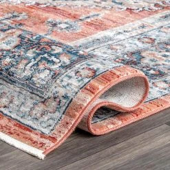 Zara Medallion Orange 5 ft. x 7 ft. Area Rug by Home Decorators Collection -Zamma Home Decorators Shop orange home decorators collection area rugs kksl05a 5307 66 1000