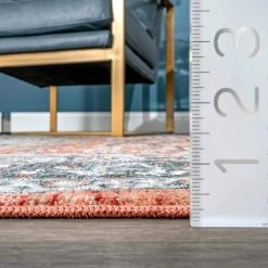 Zara Medallion Orange 5 ft. x 7 ft. Area Rug by Home Decorators Collection -Zamma Home Decorators Shop orange home decorators collection area rugs kksl05a 5307 c3 1000