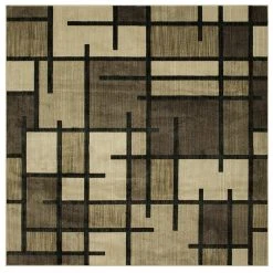 Fairfield Oyster 8 ft. x 8 ft. Square Area Rug by Home Decorators Collection