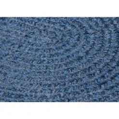 Dover Chenille Petal Blue 6 ft. x 9 ft. Oval Braided Area Rug by Home Decorators Collection 7 Dover Chenille Petal Blue 6 ft. x 9 ft. Oval Braided Area Rug by Home Decorators Collection -Zamma Home Decorators Shop petal blue home decorators collection area rugs 3354125310 c3 1000