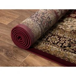Silk Road Red 8 ft. x 10 ft. Medallion Area Rug by Home Decorators Collection -Zamma Home Decorators Shop red home decorators collection area rugs 30907 44 1000