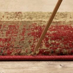 Linwood Red 8 ft. x 10 ft. Border Area Rug by Home Decorators Collection 9 Linwood Red 8 ft. x 10 ft. Border Area Rug by Home Decorators Collection -Zamma Home Decorators Shop red home decorators collection area rugs 564224 40 1000