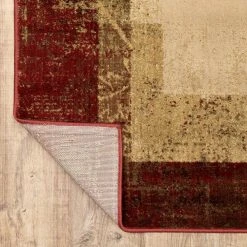 Linwood Red 8 ft. x 10 ft. Border Area Rug by Home Decorators Collection 12 Linwood Red 8 ft. x 10 ft. Border Area Rug by Home Decorators Collection -Zamma Home Decorators Shop red home decorators collection area rugs 564224 66 1000