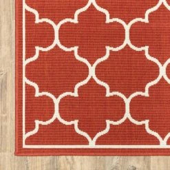Valley Red 8 ft. x 11 ft. Indoor/Outdoor Area Rug by Home Decorators Collection -Zamma Home Decorators Shop red home decorators collection outdoor rugs 9525850110 1d 1000