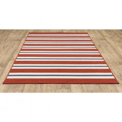 Carlton Red 7 ft. x 10 ft. Indoor/Outdoor Area Rug by Home Decorators Collection -Zamma Home Decorators Shop red home decorators collection outdoor rugs 9526430110 a0 1000