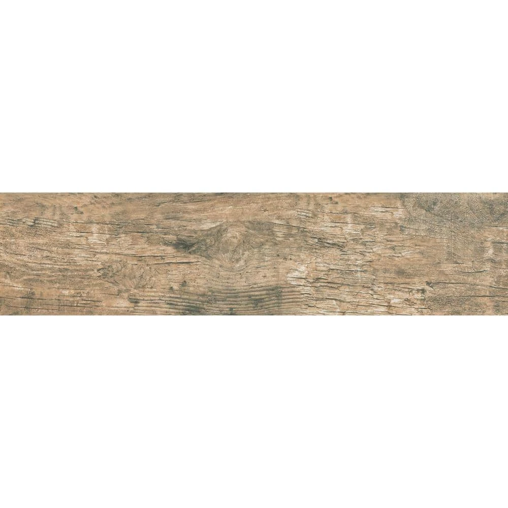 Redwood Natural 6 in. x 24 in. Matte Porcelain Wood Look Floor and Wall Tile (10 sq. ft./Case) by Home Decorators Collection 11 Redwood Natural 6 in. x 24 in. Matte Porcelain Wood Look Floor and Wall Tile (10 sq. ft./Case) by Home Decorators Collection - Image 11