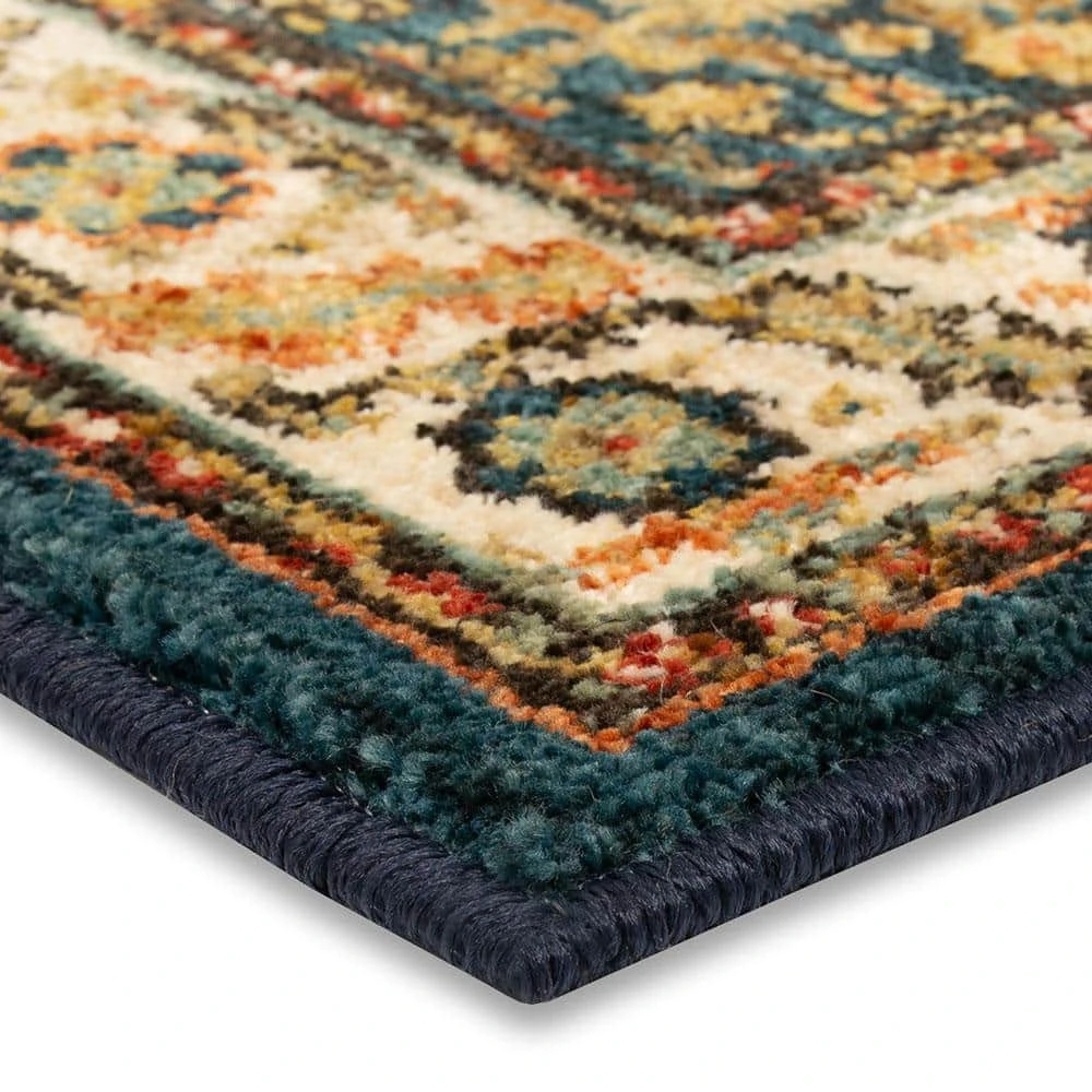 Mariah Sapphire 8 ft. x 8 ft. Round Rug by Home Decorators Collection 6 Mariah Sapphire 8 ft. x 8 ft. Round Rug by Home Decorators Collection - Image 6