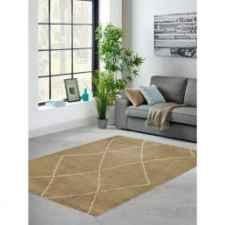 Diamond Maze Tan 8 ft. x 10 ft. Area Rug by Home Decorators Collection -Zamma Home Decorators Shop tan home decorators collection area rugs 3001749 1f 1000