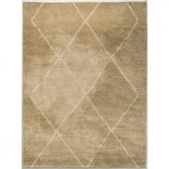 Diamond Maze Tan 8 ft. x 10 ft. Area Rug by Home Decorators Collection