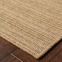 Caicos Tan 2 ft. x 8 ft. Indoor/Outdoor Runner Rug by Home Decorators Collection -Zamma Home Decorators Shop tan home decorators collection outdoor rugs 1322460810 1d 1000