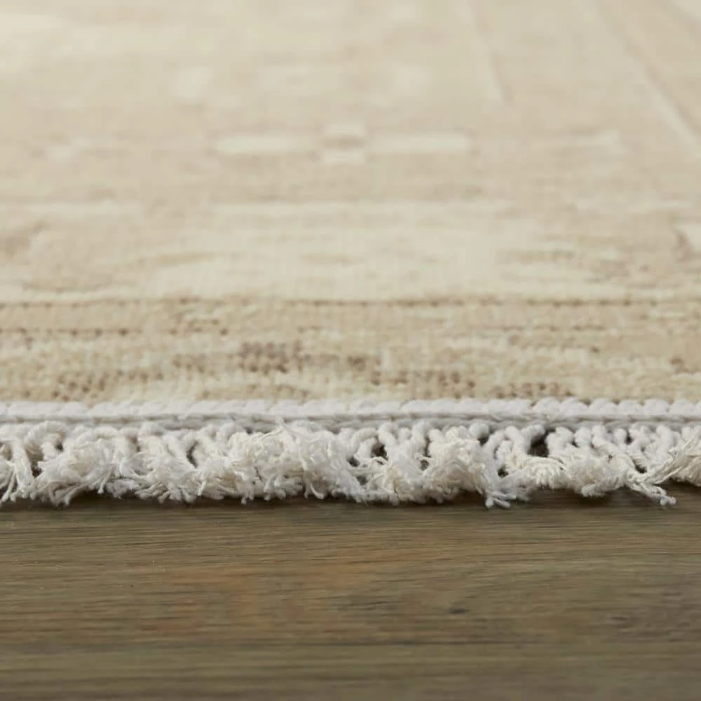 Decklyn Taupe 5 ft. x 7 ft. Oriental Fringe Area Rug by Home Decorators Collection 5 Decklyn Taupe 5 ft. x 7 ft. Oriental Fringe Area Rug by Home Decorators Collection - Image 5