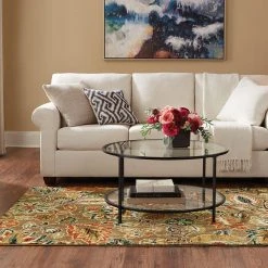 Elyse Taupe 8 ft. x 10 ft. Floral Area Rug by Home Decorators Collection -Zamma Home Decorators Shop taupe home decorators collection area rugs 573171 31 1000