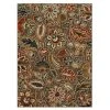 Elyse Taupe 8 ft. x 10 ft. Floral Area Rug by Home Decorators Collection