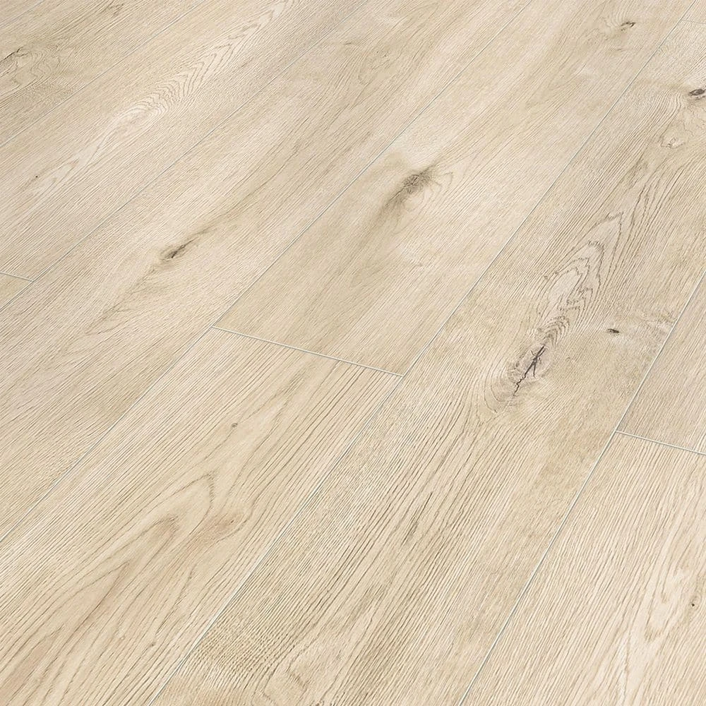 Vale View Oak 12 mm T x 7.56 in. W Waterproof Laminate Wood Flooring (15.95 sq. ft./Case) by Home Decorators Collection 3 Vale View Oak 12 mm T x 7.56 in. W Waterproof Laminate Wood Flooring (15.95 sq. ft./Case) by Home Decorators Collection - Image 3