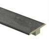 Ventura Pewter Hickory 7/16 in. Thick x 1-3/4 in. Wide x 72 in. Length Laminate T-Molding by Zamma