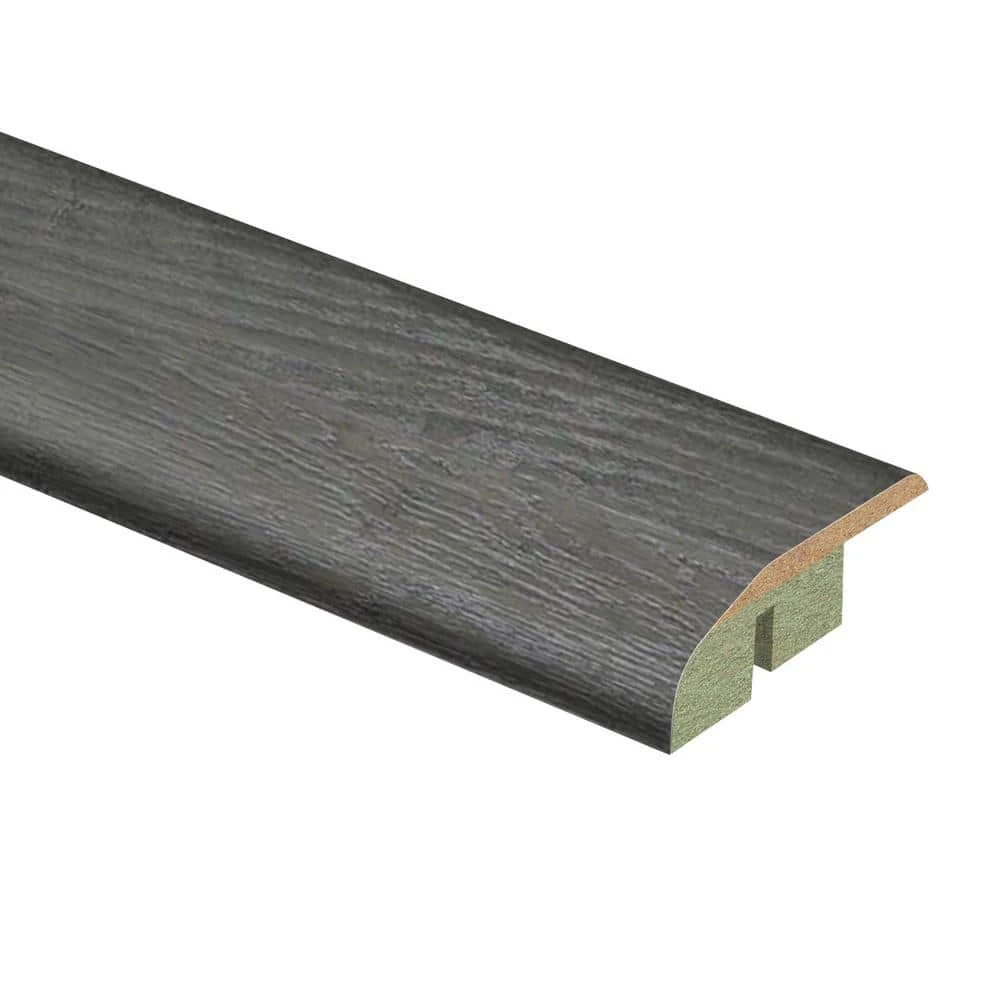 Ventura Pewter Hickory 1/2 in. Thick x 1-3/4 in. Wide x 72 in. Length Laminate Multi-Purpose Reducer Molding by Zamma