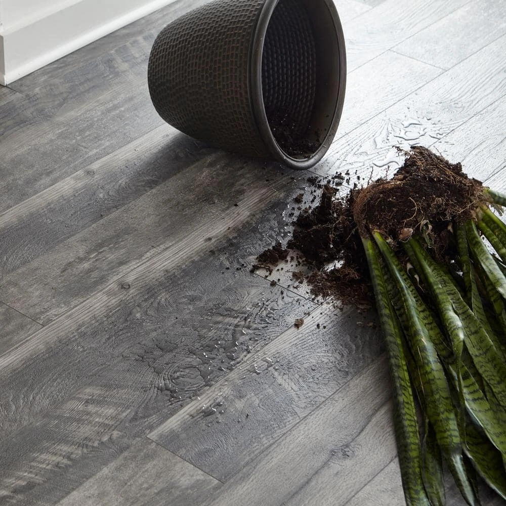 EIR Vienna Fusion 6-1/16 in. W Water Resistant Laminate Wood Flooring (597.45 sq. ft./pallet) by Home Decorators Collection 5 EIR Vienna Fusion 6-1/16 in. W Water Resistant Laminate Wood Flooring (597.45 sq. ft./pallet) by Home Decorators Collection - Image 5