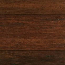Hand Scraped Strand Woven Sahara 3/8 in. T x 5-1/5 in. W x 36.02 in. L Engineered Click Bamboo Flooring by Home Decorators Collection